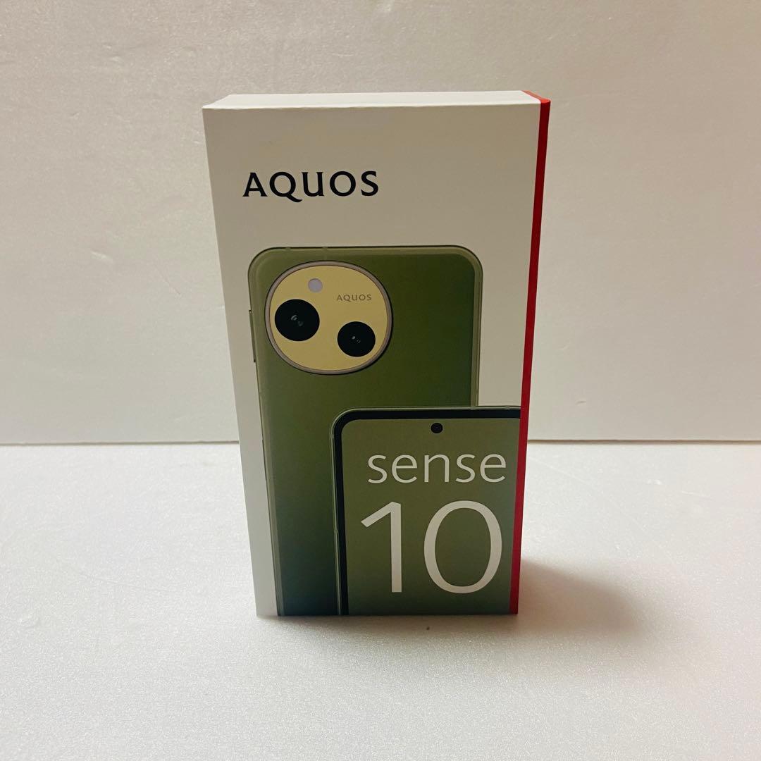 新品未開封】SHARP AQUOS sense10 256GB カーキグリーン - メルカリ