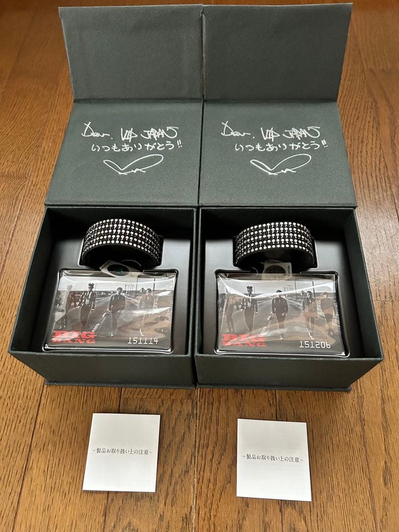 BIGBANG VIPシート特典 スワロフスキーブレスレット 2点セット - メルカリ