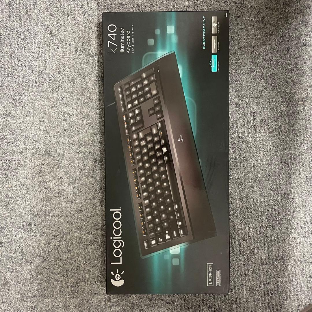 未開封 Logicool K740 イルミネートキーボード ロジクール Logicool Logicool Illuminated Keyboard k740 - 製品詳細 | パソコン