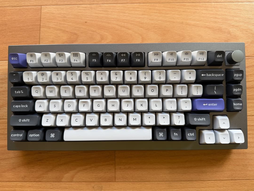 Keychron Q1 Pro メカニカル茶軸 ノブ US ホットスワップ 美品 - メルカリ