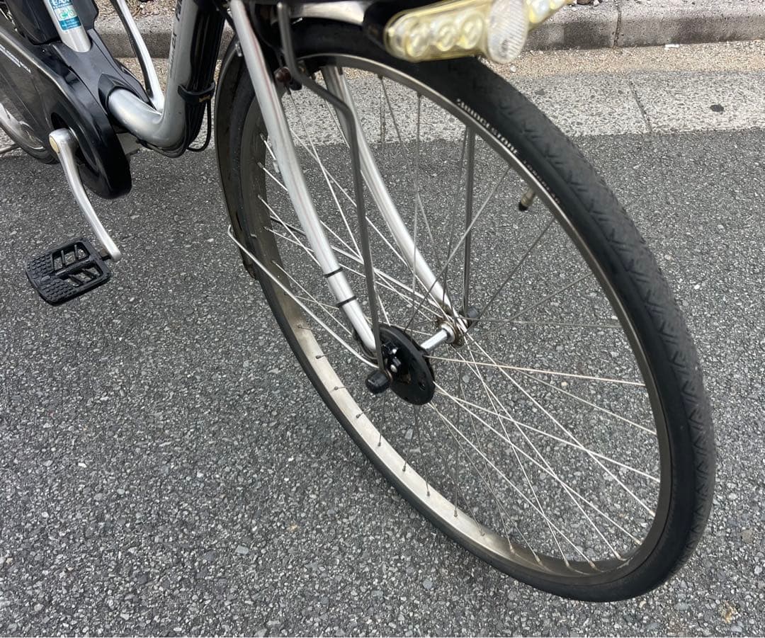 Panasonic新基準電動アシスト自転車良いバッテリー付き26関東圏配送