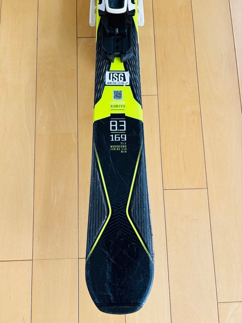 Salomon XDRIVE 169cm スキー板 - メルカリ