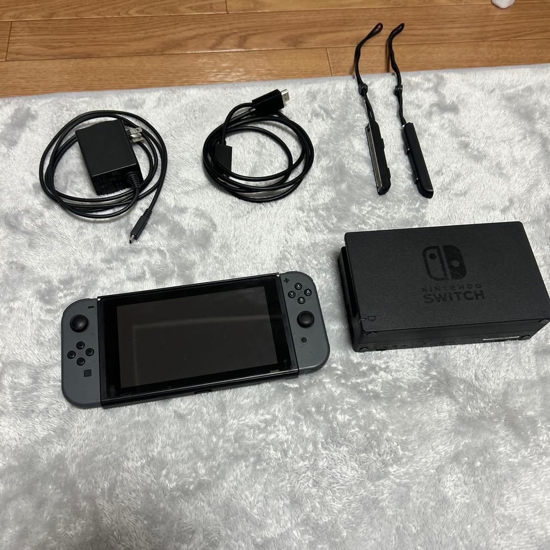 Nintendo Switch 本体 グレー 充実の付属品 任天堂（Nintendo） 即納 新品 NSW Nintendo Switch Joy-Con(L)/(R