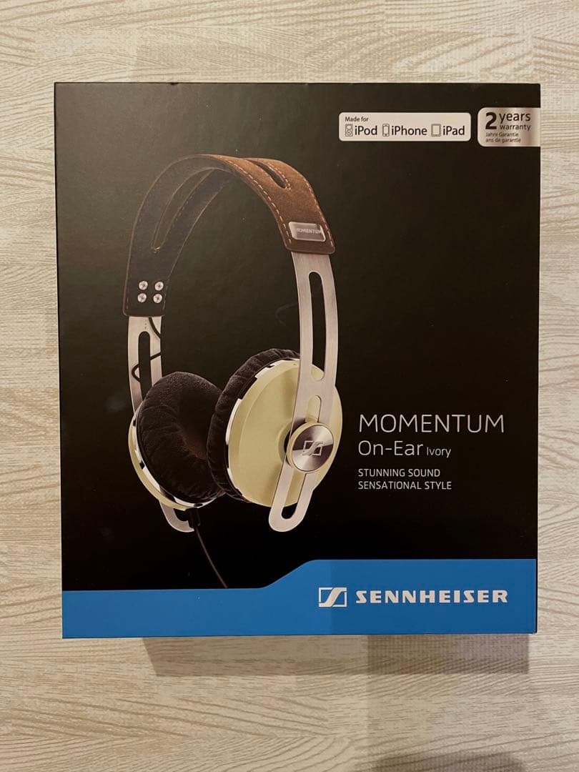 SENNHEISER ゼンハイザー MOMENTUM ON-EAR IVORY - ヘッドホン安い 通販