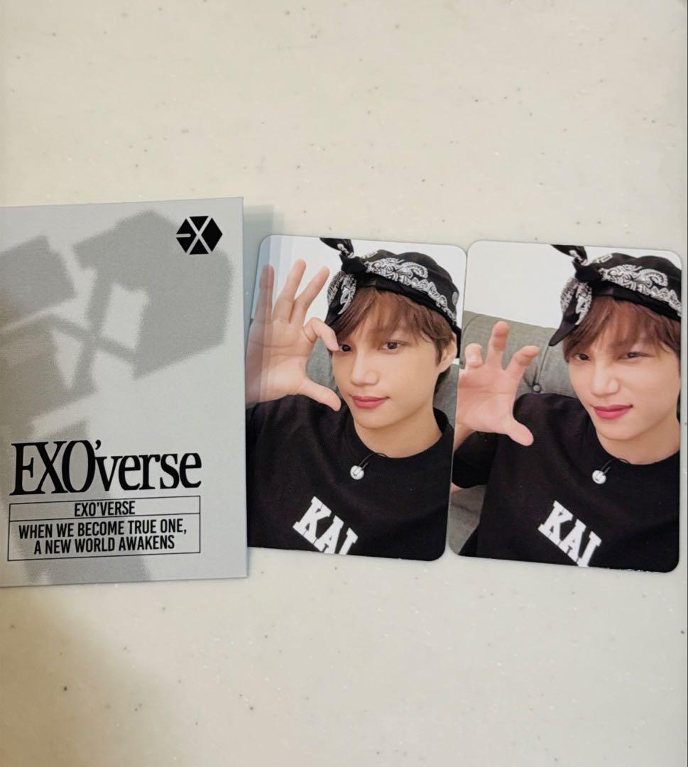EXO'verse KAI カイ トレカ2枚セット - メルカリ