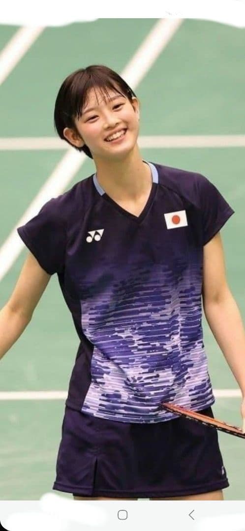 極美品】2023日本代表YONEXゲームシャツ、ユニフォーム - メルカリ