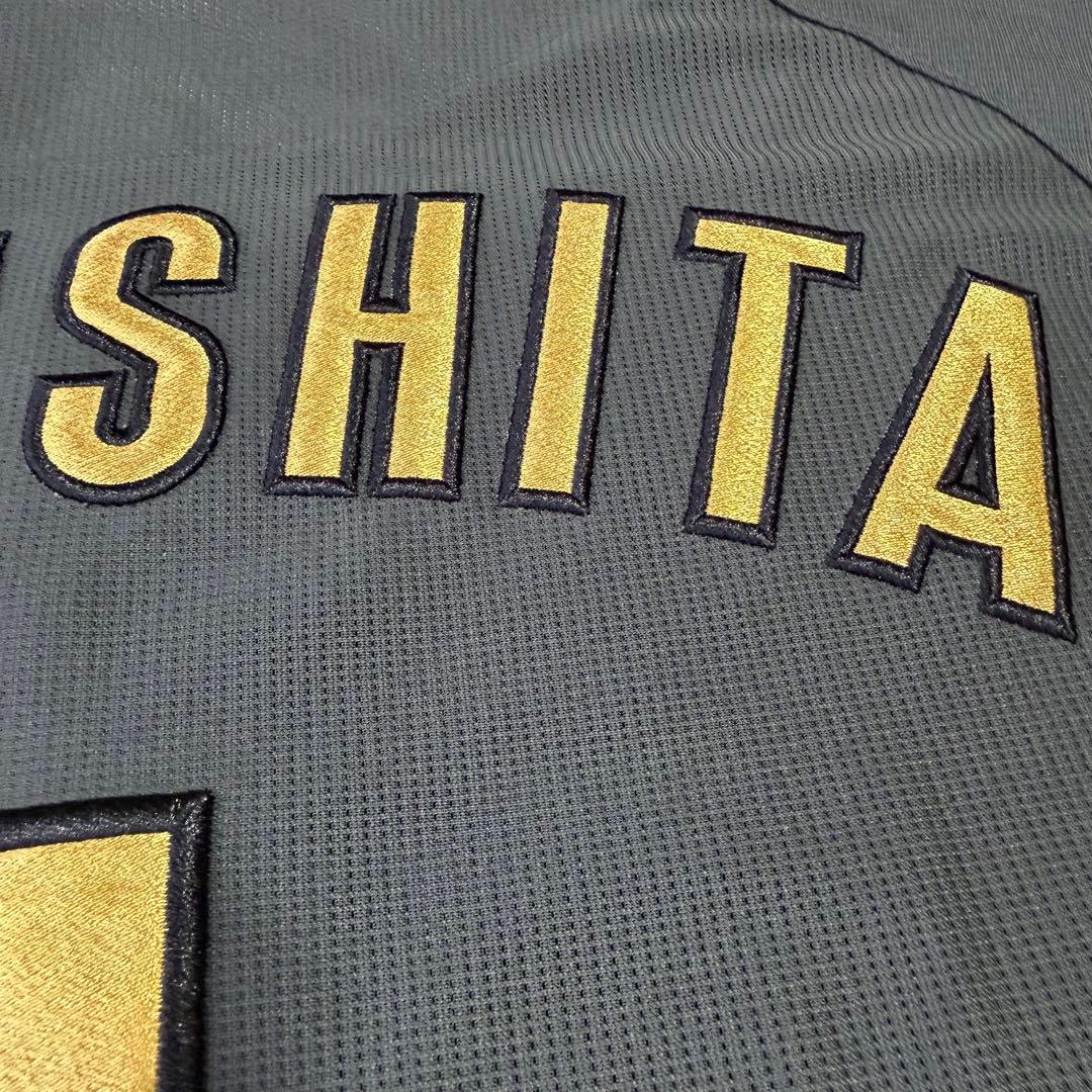 阪神 ブラックダイナマイトシリーズ2025 レプリカユニフォームM【森下