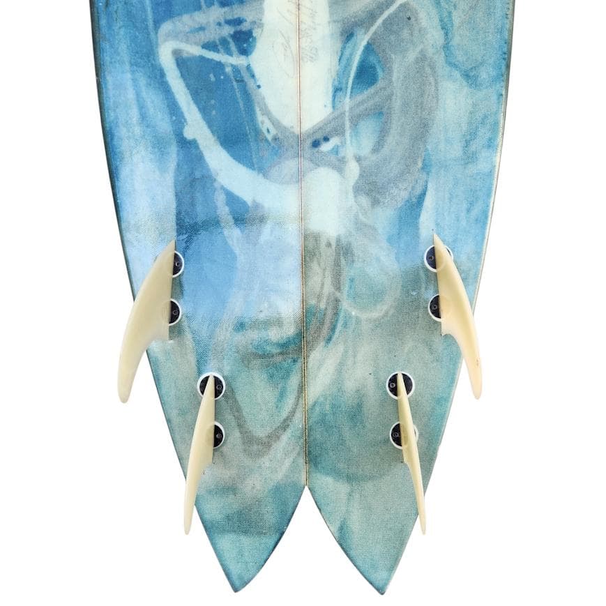 YASU Surfboard フィッシュ 5'6 クアッド 茅ヶ崎シェイパー - メルカリ