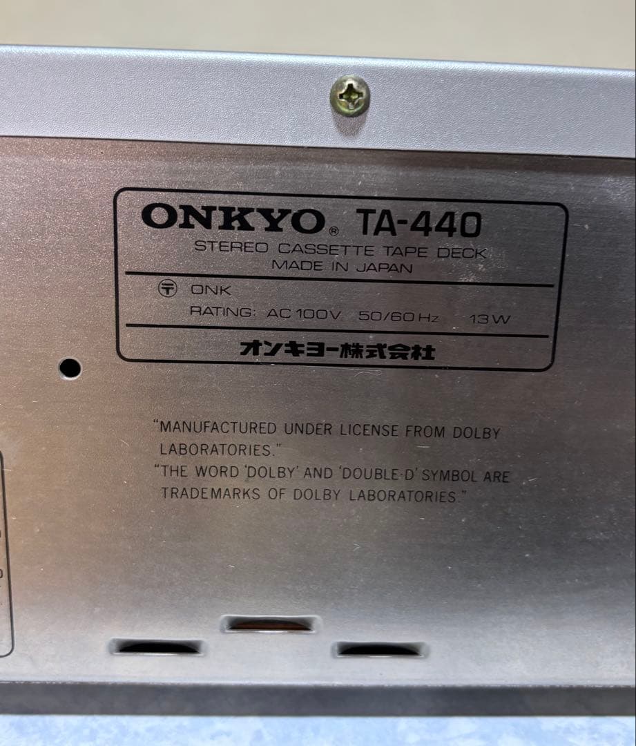 ONKYO A-200 TA-440 T-200 S-200セット【現状品】 - メルカリ