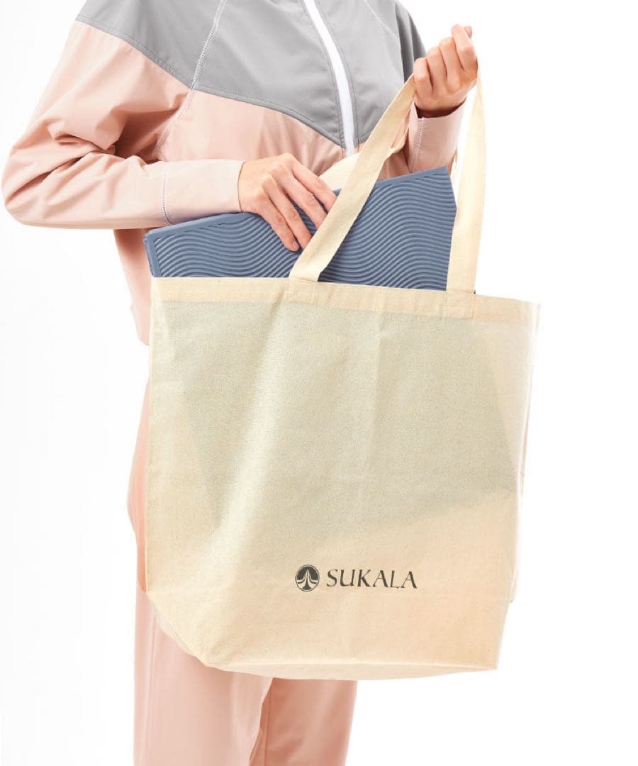 SUKALA】折り畳みヨガマット 収納バッグ トートバッグ LAVA スカーラ