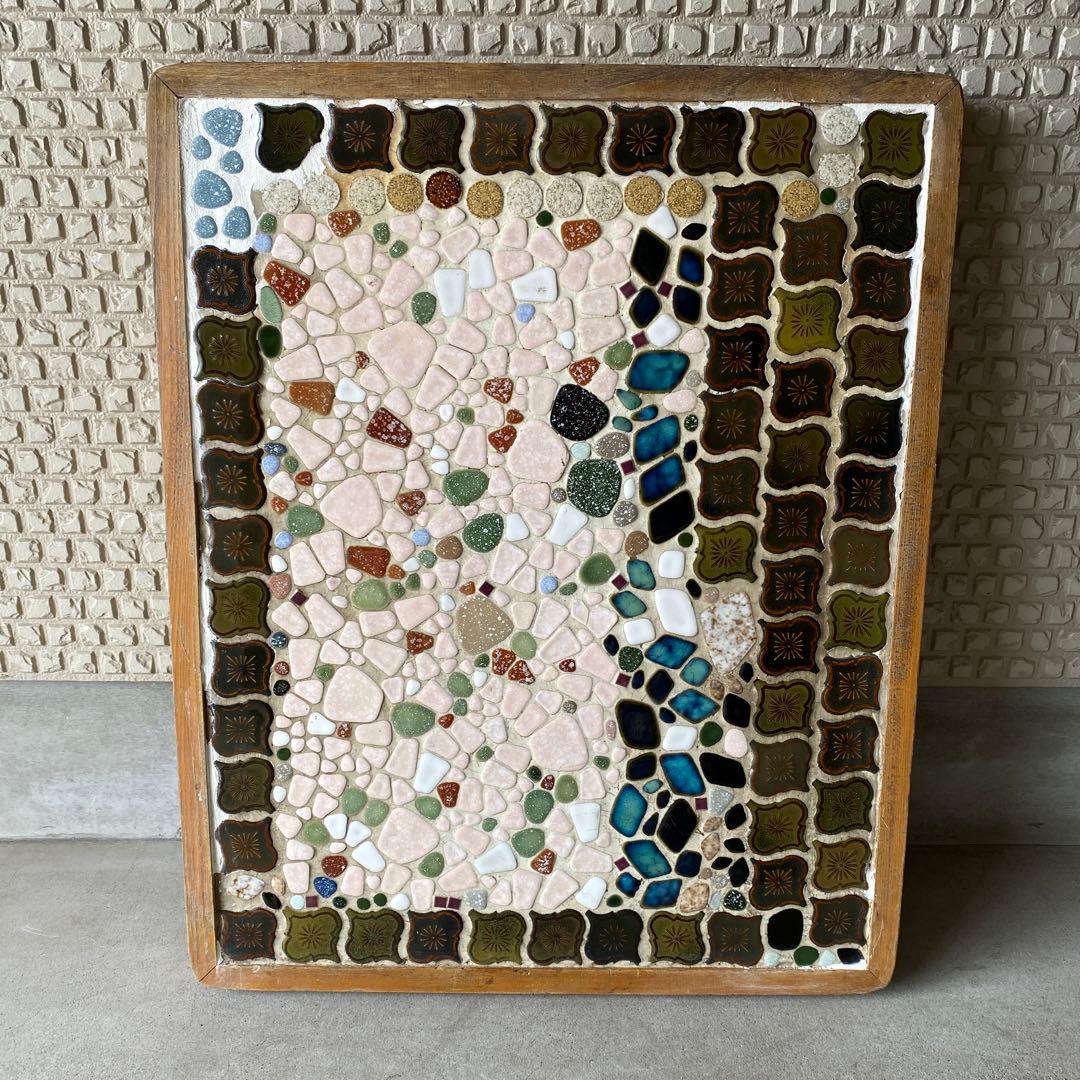 ストーブ台　薪ストーブ　タイル張り　古民家　昭和レトロ　b3 ストーブ台 薪ストーブ タイル張り 古民家 昭和レトロ b3 - メルカリ