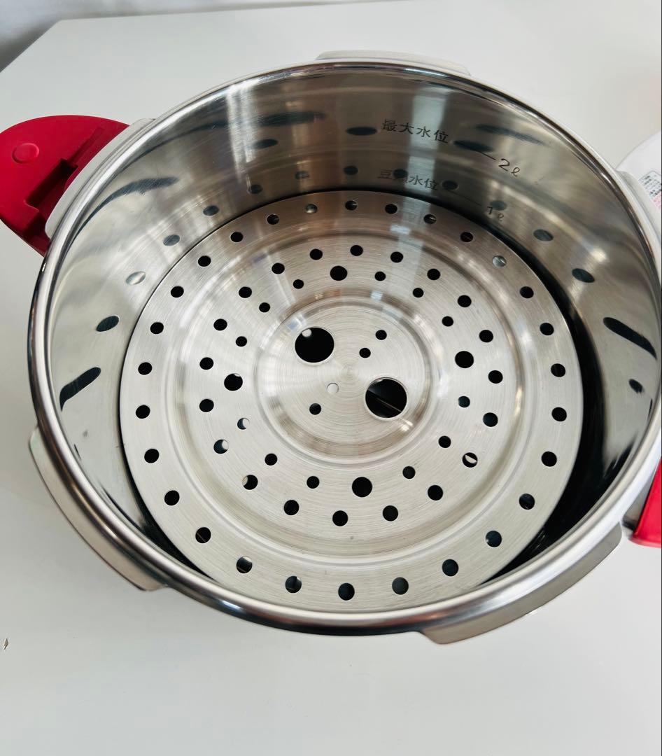 松居一代プロデュース圧力鍋 マジッククッキング3.0L シンプルセット