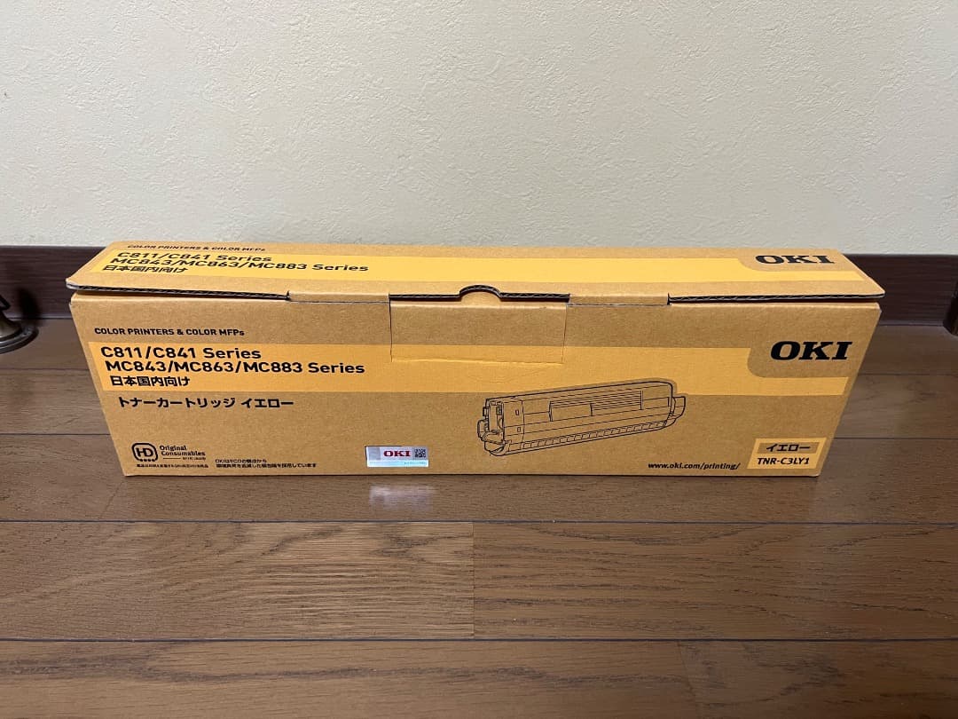 OKI純正 トナーカートリッジ イエロー TNR-C3LY1 - メルカリ