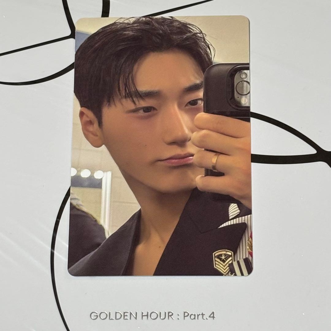 ATEEZ GOLDEN HOUR PT.4 Z ver トレカ サン② - メルカリ