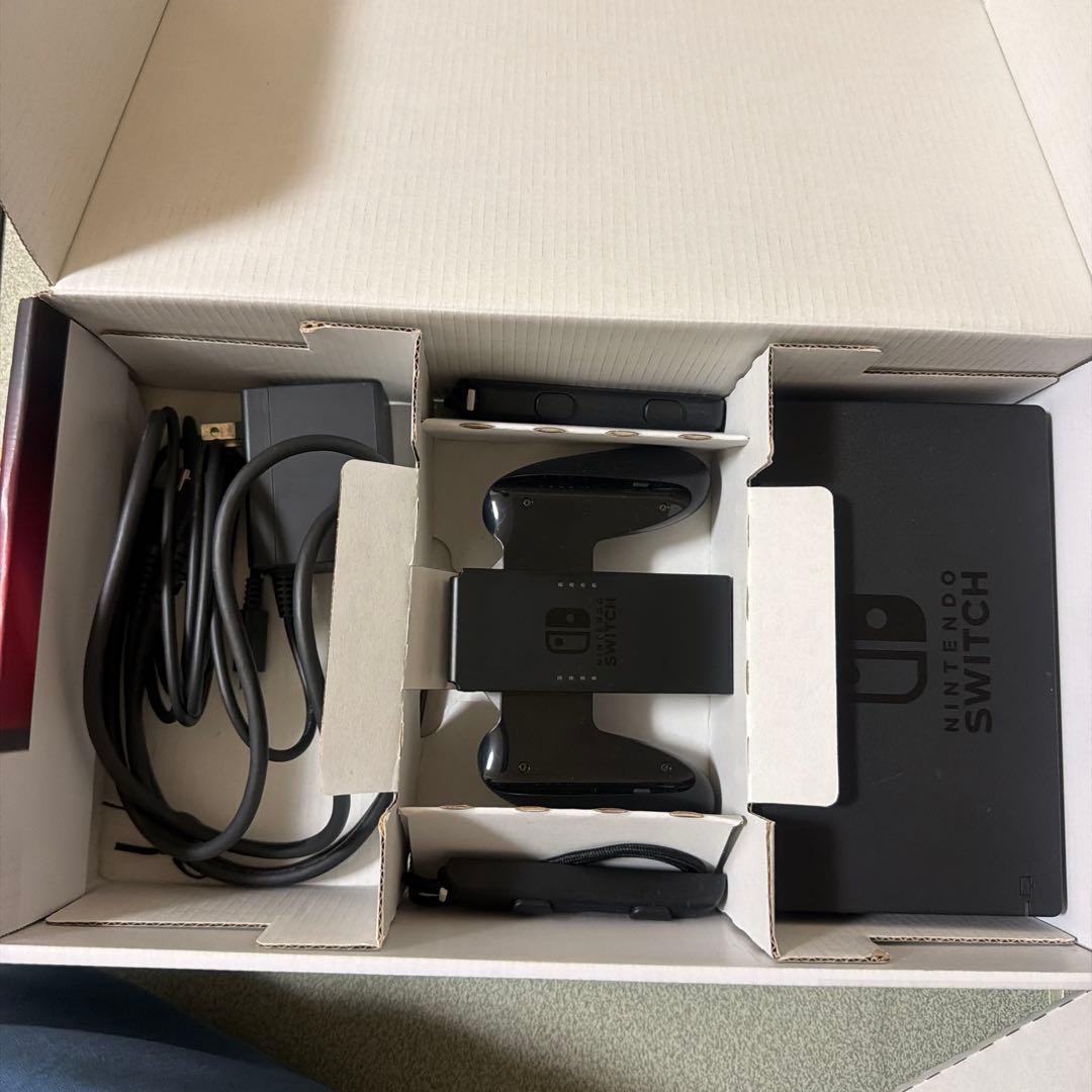 Nintendo Switch 本体セット（箱あり）動作確認済み - メルカリ