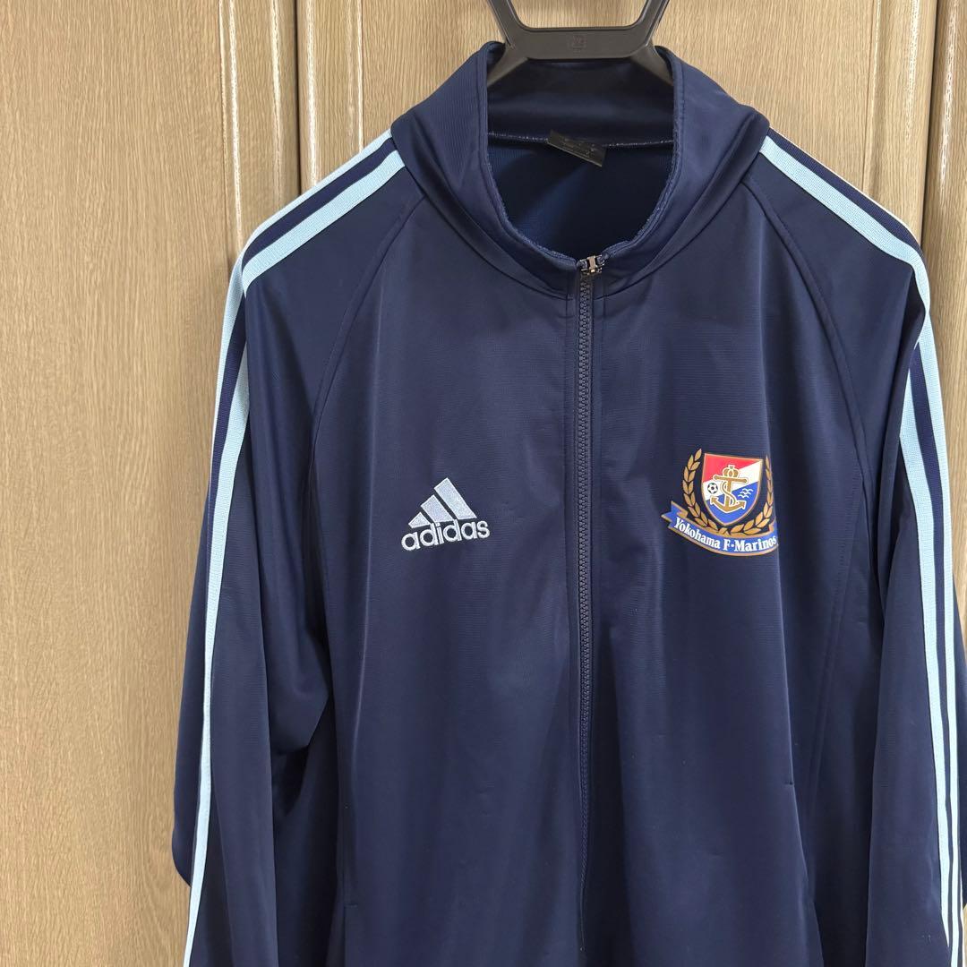 スポンサー入り】adidas 横浜F マリノストラックジャケット L/ネイビー