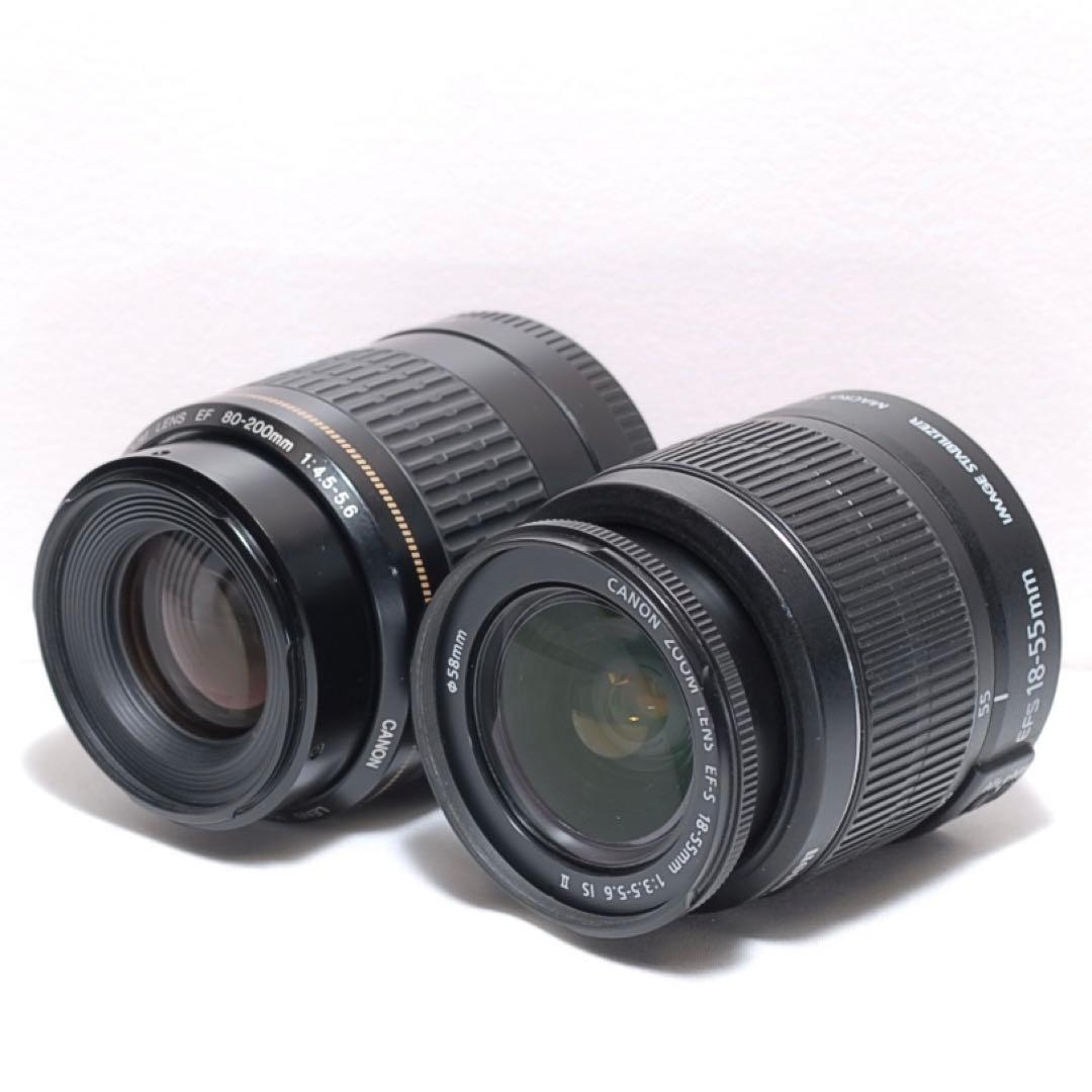 美品✨望遠レンズデビュー✨Canon Kiss X9✨ダブルレンズ✨スポーツ