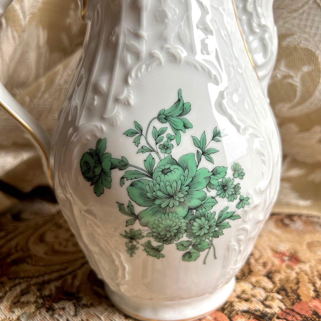 サンスーシ宮殿の庭園を映した器 ― Rosenthalマイセンフラワーグリーン