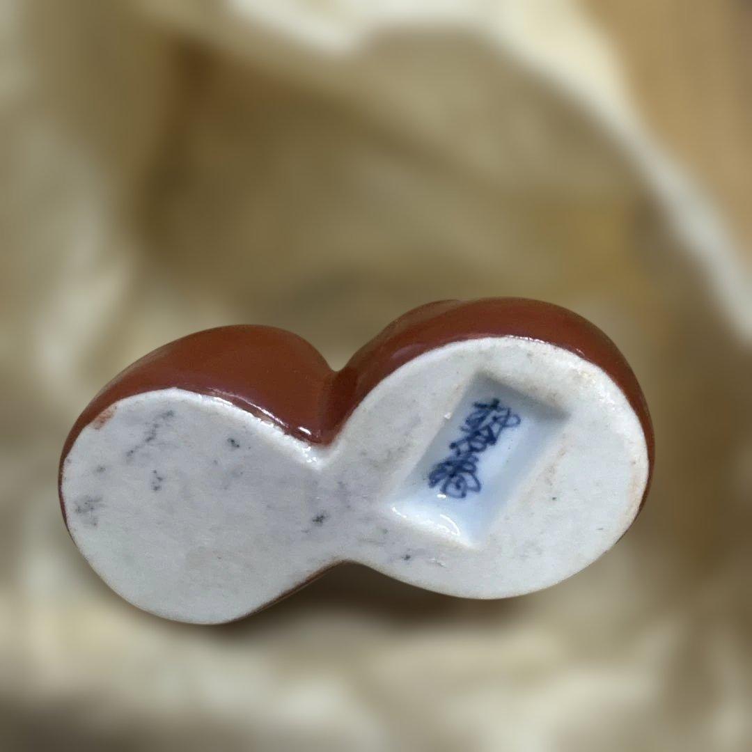 骨董】十二代 酒井田柿右衛門 箸置 柿 - メルカリ