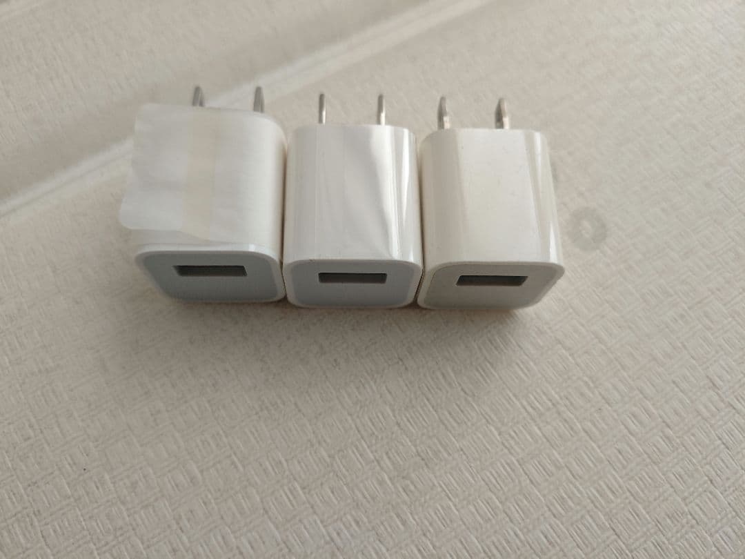 2個セットApple純正品 iPhone純正USB充電器 5W ACアダプタ - メルカリ