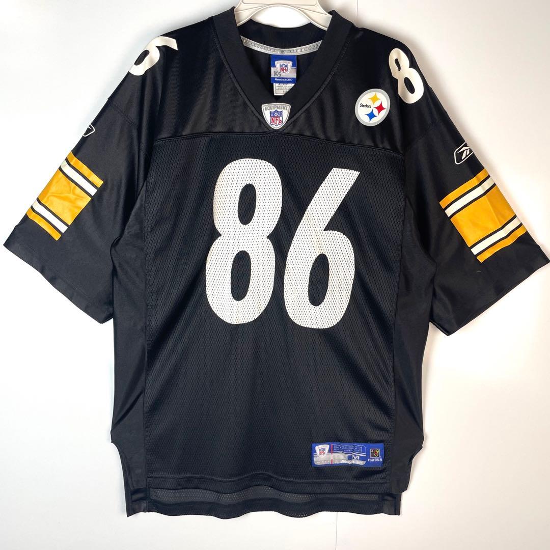 ReebokリーボックNFLスティーラーズアメフトゲームシャツユニフォーム