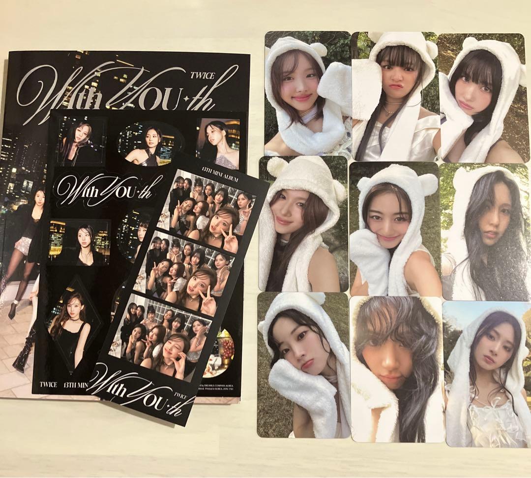 TWICE With You-th くまトレカコンプ - メルカリ