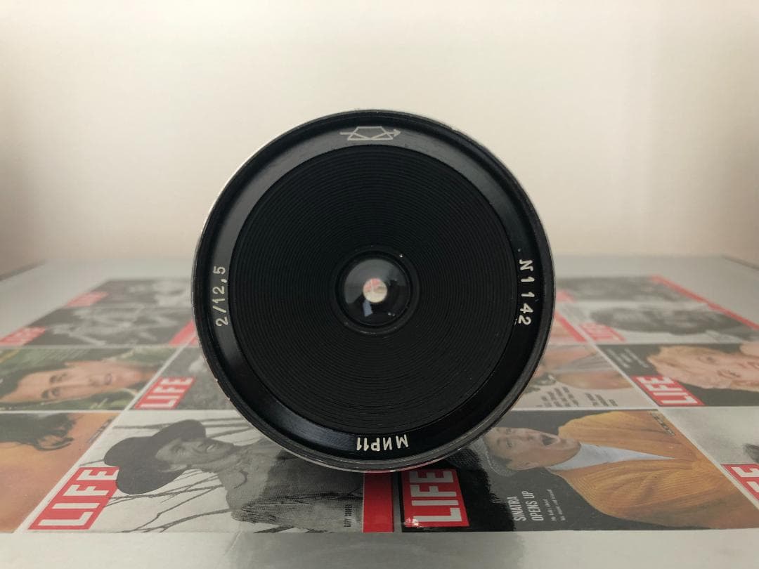 ★希少★星型絞り MIR-11 12.5mm F2 M42改造 シネレンズ
