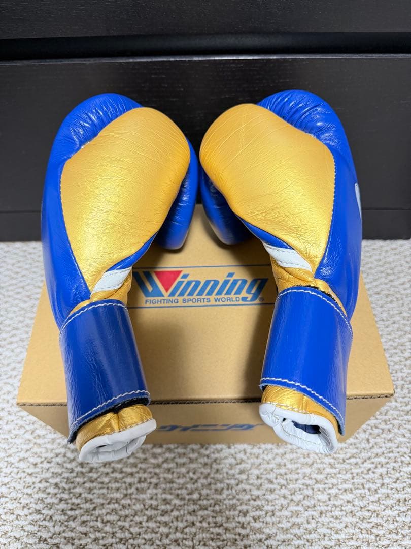 ウイニング 8オンス オーダーカラー 井上尚弥 青金 - メルカリ