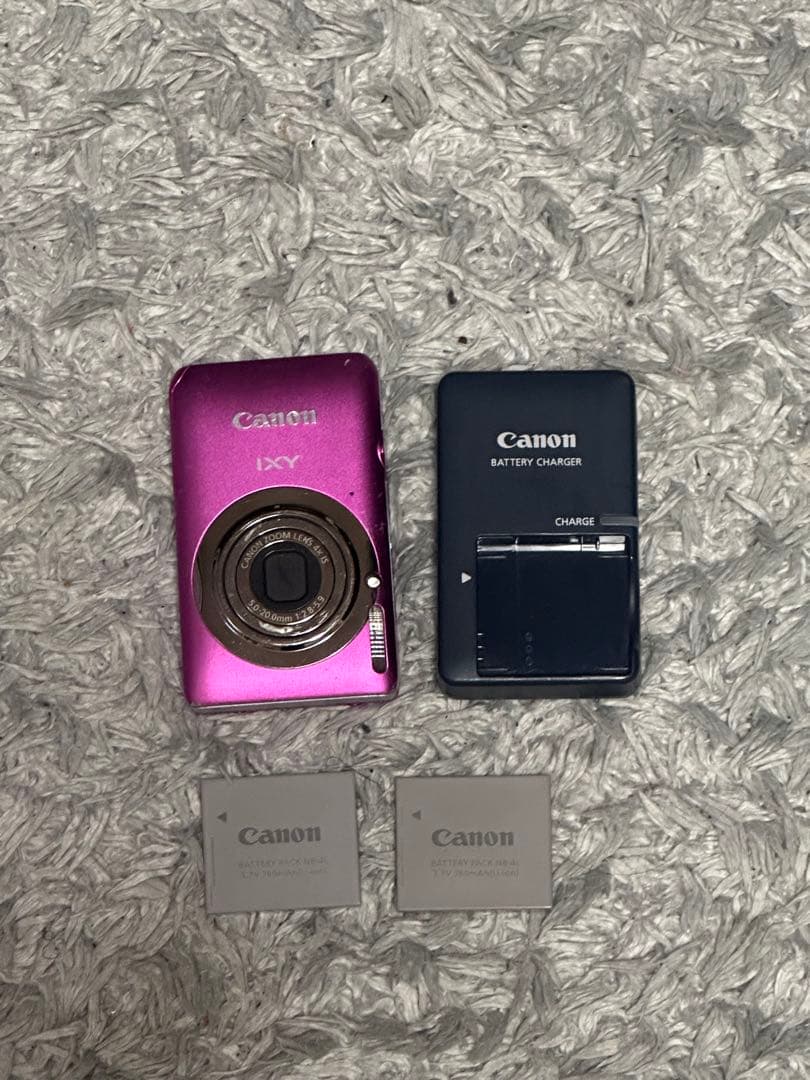 Canon IXY 210Fピンク デジタルカメラ 本体と充電器 - メルカリ