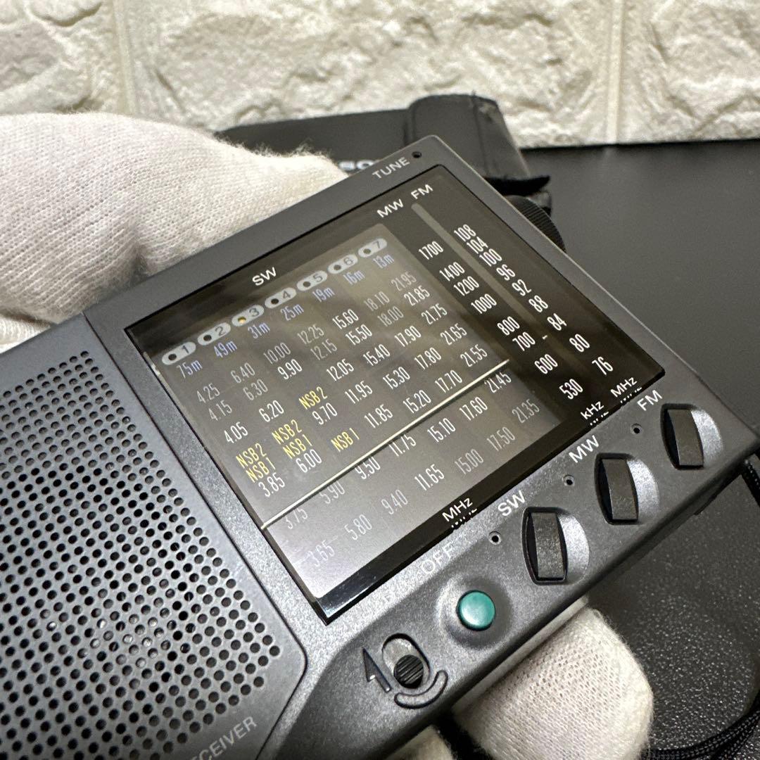 美品 SONY FM/MW/SW レシーバー ICF-SW23 動作確認済