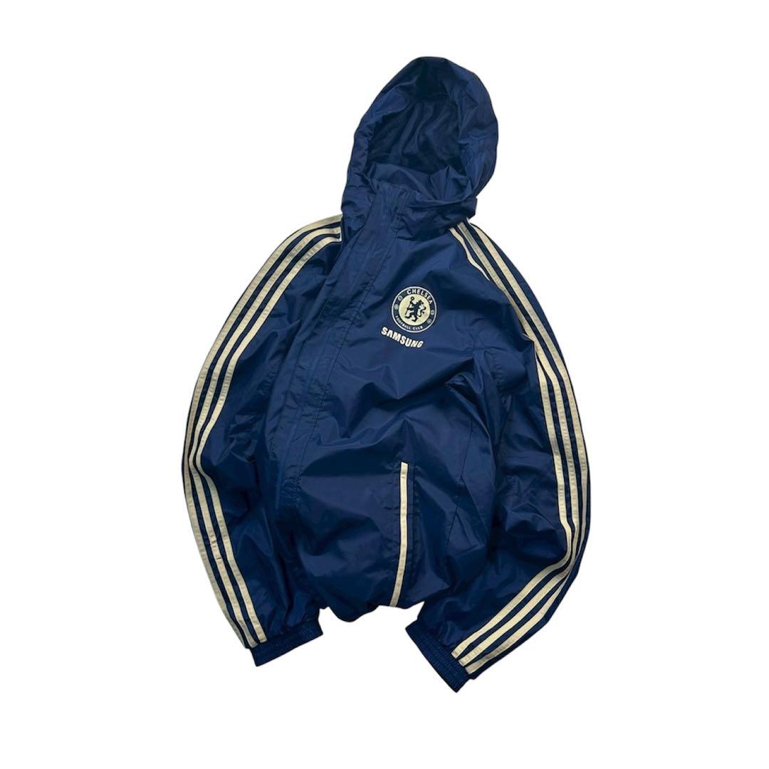 00s adidas チェルシー ナイロンジャケットarchive y2k - メルカリ