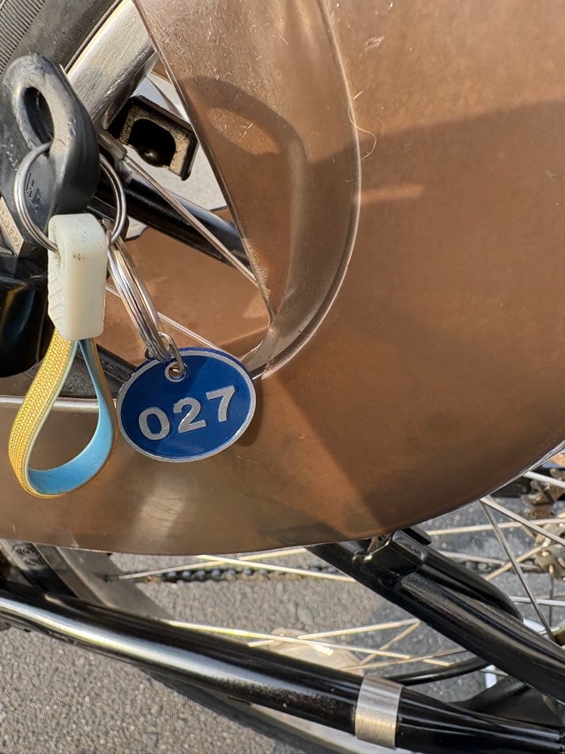 中古YAMAHA電動アシスト自転車　8.7Ah 大阪　027番