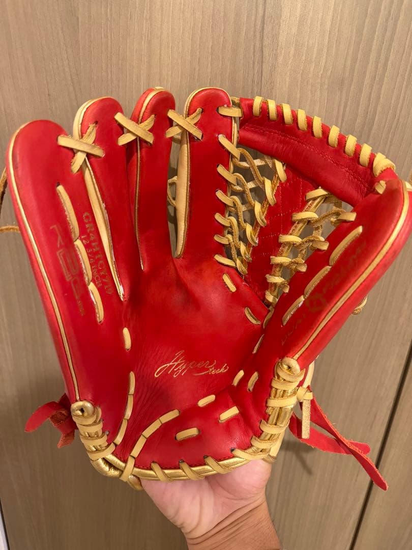 Rawlings 軟式グローブ A2000 レッド/ベージュ 左利き