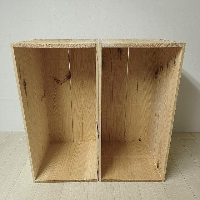 《訳アリ持ち手無しりんご箱》６箱セット 訳ありりんご箱　新品未使用ですが訳アリ