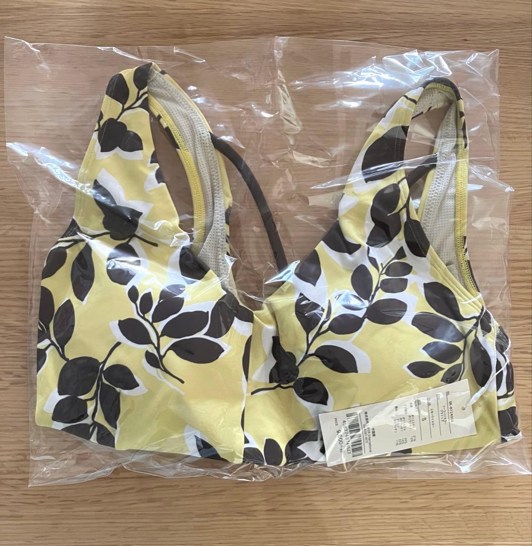 新品未開封【SUKALA】リーフバイカラーブラトップ Sサイズ イエロー