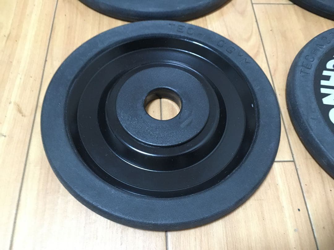 TECHNOGYMバンパープレート穴径／Φ28mm 計42.5kg - メルカリ