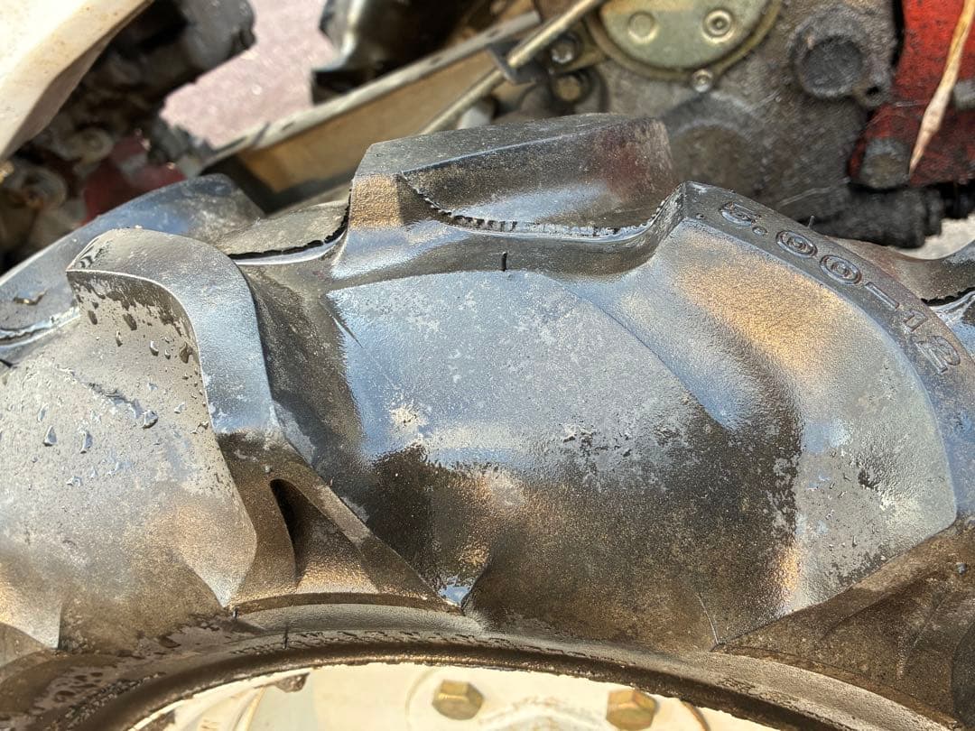 クボタ 耕運機K1-75 7.5馬力ディーゼル エンジン 動作確認済み - メルカリ