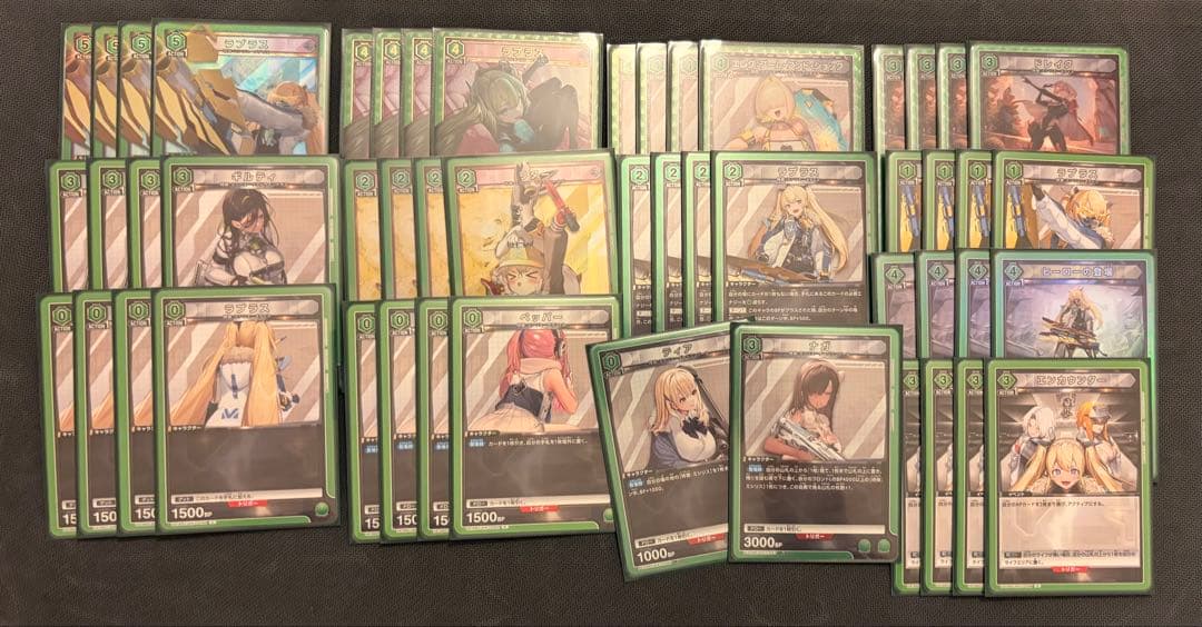 ユニオンアリーナ nikke ミシリス デッキ パーツ付 - メルカリ