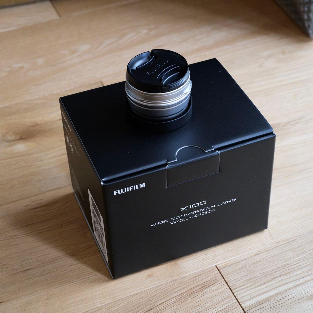 FUJIFILM WCL-X100II ワイドコンバージョンレンズ シルバー FUJIFILM（フジフイルム） 富士フイルム(FUJIFILM) WCL-X100II S