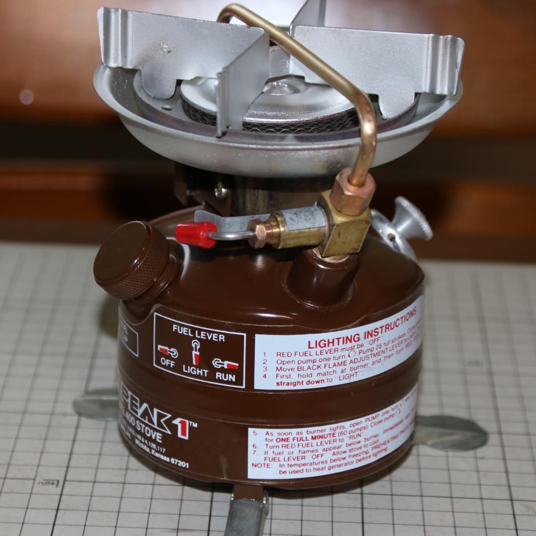 超美品 希少 ヴィンテージ コールマン 400 茶ピーク1 No.37 - メルカリ