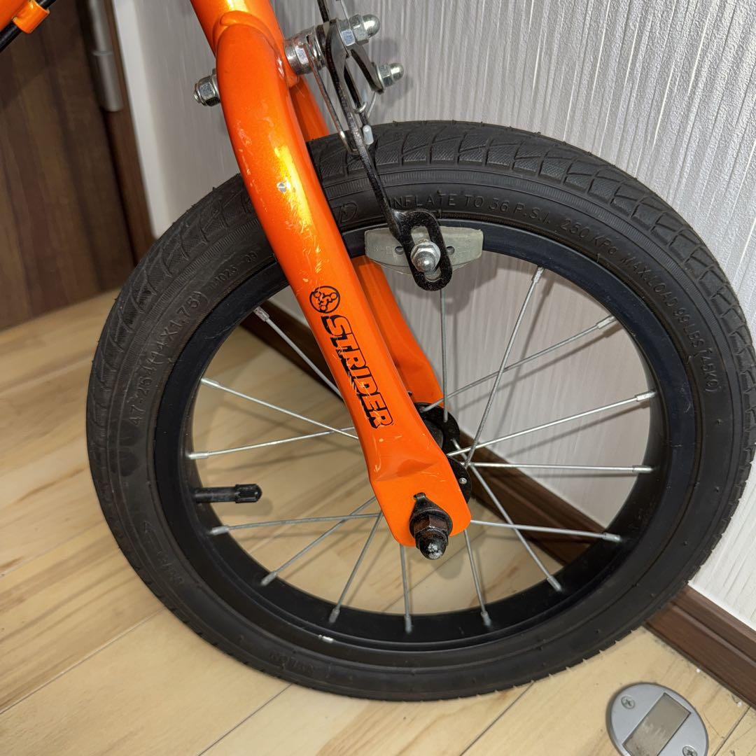 STRIDER 14x ストライダー オレンジ ペダル付き オプション有り
