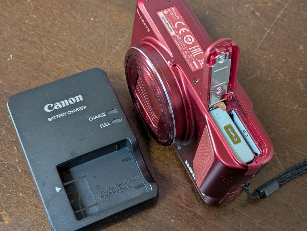 Canon SX720 HS レッド 20.3MP 40倍ズーム