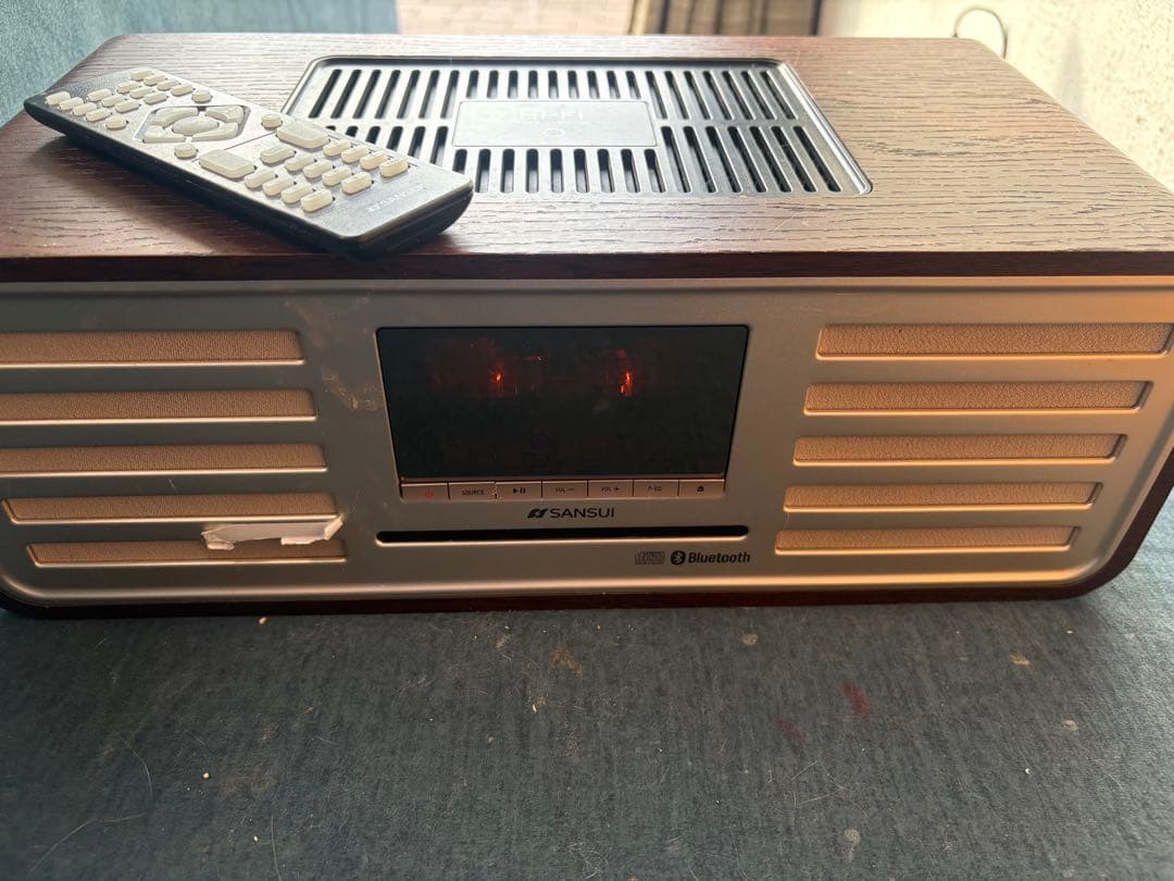 SANSUI SMS-850BT ミニコンポ ハイブリッド真空管式 動作確認済み 楽天市場】SANSUI サンスイ SMS-850BT 真空管ハイブリッドアンプ 搭載