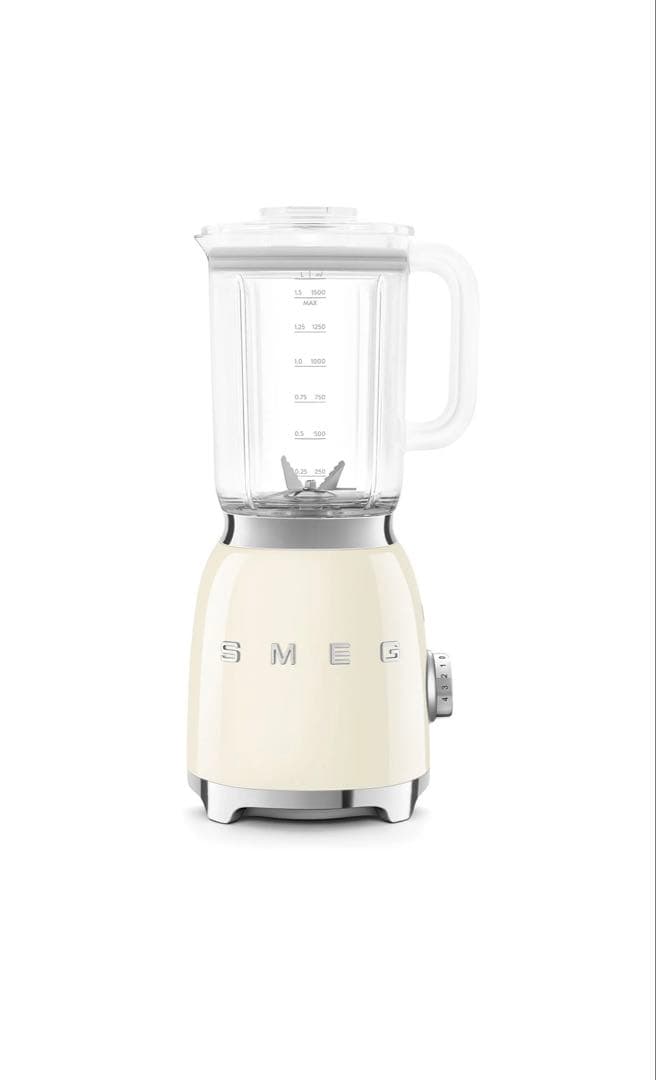 【美品】SMEG スメッグ ブレンダー BLF01CRJP クリーム 使用3回 SMEG Blender / スメッグ ブレンダー BLF01 - インテリア・家具通販