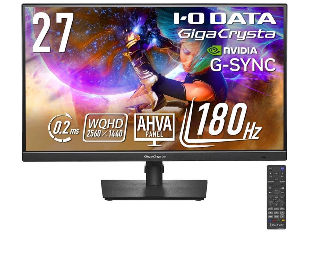 KH-GDQ271JA 27インチモニター GigaCrysta KH-GDQ271JA 27インチ ゲーミングモニター WQHD(2560x1440