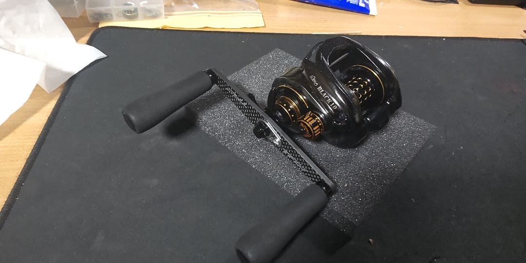 Abu Garcia BLACK 10 ベイトリール TFL 110ハンドル - メルカリ