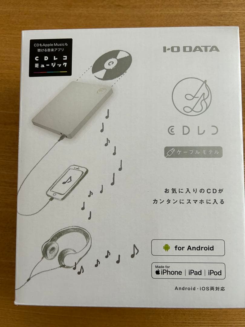 I-Oデータ スマートフォン用CDレコーダー CDRI-LU24IXA - メルカリ