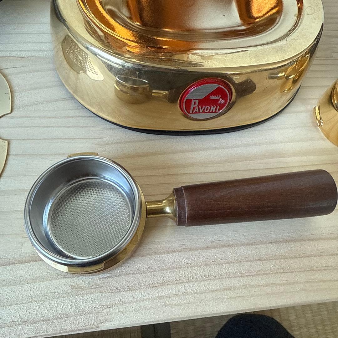 La Pavoni Rame Gold 2021 温度計と圧力計付 - メルカリ