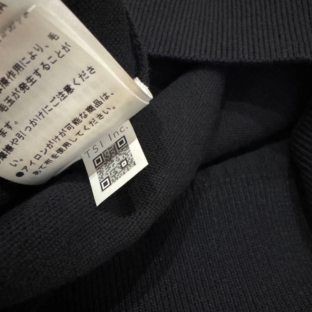 パーリーゲイツ☆新品 配色ボーダーコットンクルーネックニット - メルカリ