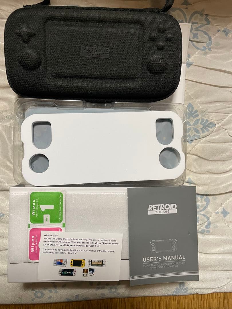 Retroid Pocket 4 Pro アイスブルー+ポーチ+SDカード - メルカリ